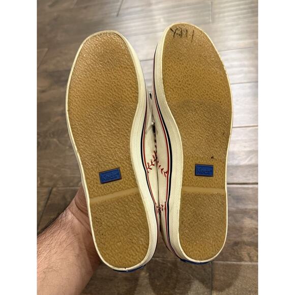 Keds Womens White Round Toe Lace Up Low Top Baseball Shoes Size 6 WF-52476M - Picture 7 of 10